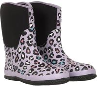 Mountain Warehouse - Bottes de fumier pour enfants "Puddle", motif léopard MW3549 (22 EU) (Lilas)