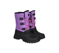 Mountain Warehouse Bottes de Neige Whistler pour Enfant - Résistantes à la Neige, Chaudes, Respirantes, Semelle Durable & à Haute adhérence -Idéales en Hiver Violet foncé 36