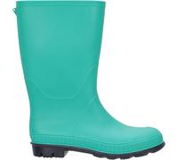 Mountain Warehouse - Bottes de pluie pour enfants, coloris uni MW122 (32 UE) (Aigue-marine foncée)