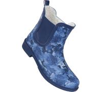 Mountain Warehouse - Bottes de pluie pour femmes, Floral, caoutchouc MW1110 (37 UE) (Bleu foncé)