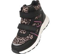 Mountain Warehouse - Bottes de randonnée pour enfants "Jupiter Adaptive", motif léopard MW1758 (37 UE) (Noir/Rose)