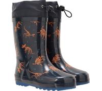 Mountain Warehouse - Bottes en caoutchouc pour enfants, squelette de dinosaure MW1409 (30,5 EU) (Petrol)