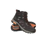 Mountain Warehouse Bottes imperméables Softshell Trekker II Homme - Semelle intermédiaire en Phylon, extérieur en Caoutchouc, Languette rembourrée - Voyages, randonnée Noir 46