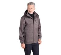 Mountain Warehouse Bracken Extreme Veste pour homme 3 en 1 imperméable - Manteau ajustable pour homme, veste de pluie chaude, vêtement extérieur compatible avec les écouteurs - Pour le camping, la