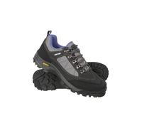 Mountain Warehouse Chaussures de Pluie Storm IsoGrip - Imperméables - Respirantes - Extérieur en Daim et Coussinet en EVA - Chaussures Anti-déchirures - pour randonnée Gris 39