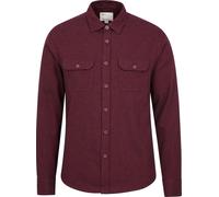 Mountain Warehouse - Chemise "Trace" pour Homme Manches Longues MW3350 (XL) (Rouge Foncé)