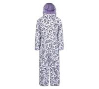 Mountain Warehouse Combinaison de Neige Cloud Kids - Combinaison de Neige Ajustable, Une pièce, Coutures étanches, Filles et garçons - pour la Pluie, Le Ski et l'hiver. Lilas 3-4 Ans