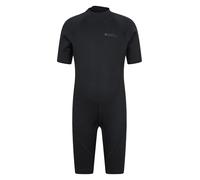 Mountain Warehouse Combinaison de Plongée en Néoprène pour Enfant - Corps: 2.5mm, Fermeture Éclair Glissant Facilement, Coutures Plates - pour l'Été et la Plongée Noir 9-10 Ans