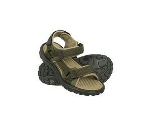 Mountain Warehouse Crete Sandales pour homme - Chaussures d’été ouvertes à scratch, confortables, légères et anti-dérapantes - Plage, Piscine, Randonnée Marche, Voyage