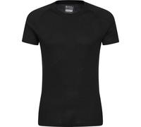 Mountain Warehouse - Débardeur thermique "Talus" col rond pour homme manches courtes MW523 (XXL) (Noir)