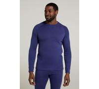 Mountain Warehouse - Débardeur thermique "Talus" col rond pour homme manches longues MW1301 (3XL) (Bleu foncé)