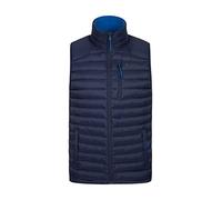 Mountain Warehouse Doudoune sans Manches Henry II Homme - Légère, Compacte, Zip intégral, Gilet matelassé-Vêtement d'hiver pour Course, Marche, Cyclisme et Voyage Bleu Marine 3XL