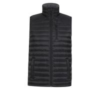 Mountain Warehouse Doudoune sans Manches Henry II Homme - Légère, Compacte, Zip intégral, Gilet matelassé-Vêtement d'hiver pour Course, Marche, Cyclisme et Voyage Noir L