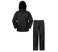 Mountain Warehouse - Ensemble veste et pantalon imperméables PAKKA - Enfant (3-4 ans) (Noir)