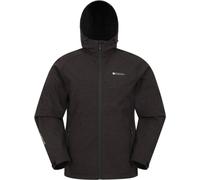 Mountain Warehouse - "Exodus" Veste Softshell imperméable pour homme MW1223 (XL) (Noir)