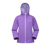Mountain Warehouse Exodus Veste Softshell pour enfants - Respirante, coupe-vent et imperméable, Doublure en polaire, Garçons et filles - Automne, hiver, Randonnée