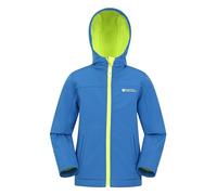 Mountain Warehouse Exodus Veste Softshell pour enfants - Respirante, coupe-vent et imperméable, Doublure en polaire, Garçons et filles - Automne, hiver, Randonnée