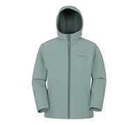 Mountain Warehouse Exodus Veste Softshell pour enfants - Respirante, coupe-vent et imperméable, Doublure en polaire, Garçons et filles - Automne, hiver, Randonnée