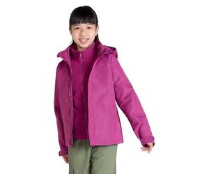 Mountain Warehouse Fell Imperméable Enfant 3 En 1 - Veste Chaude Garçon, Polaire Intérieure Détachable Et Capuche Pliable, Veste Légère De Mi-Saison Pour Fille Rouge Cerise 13 ANS