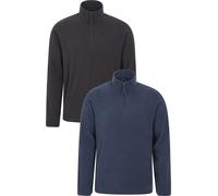 Mountain Warehouse - Haut en polaire "Camber II" pour homme (pack de 2) MW885 (XXS) (Myrrhe)