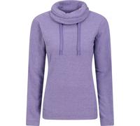 Mountain Warehouse - Haut en polaire "Hebridean" col bénitier pour femme MW657 (40 FR) (Raisin)