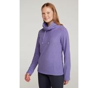 Mountain Warehouse - Haut en polaire "Hebridean" col bénitier pour femme MW657 (44 FR) (Gris Fer)