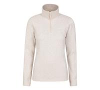 Mountain Warehouse - Haut en polaire "Idris" avec demi-zip pour femme MW2016 (36 FR) (Beige)