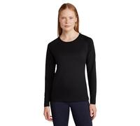Mountain Warehouse Haut IsoCool Dynamic pour femmes - T-shirt confortable, manches longues, léger, séchage rapide, respirant - Pour les voyages, le jogging, la gym Noir 40