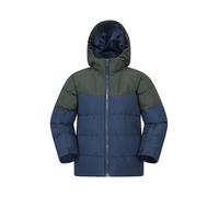 Mountain Warehouse Jasper II Veste imperméable respirante pour enfant, kaki, 9-10 ans