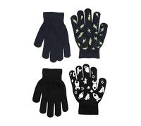 Mountain Warehouse Magic Grippi Lot de 2 gants pour enfant, Noir , S-M