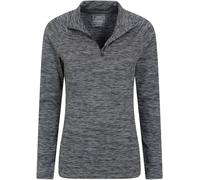 Mountain Warehouse Mountain Warehouse Black Bend & Stretch Womens Half-Zip Midlayer Fleece