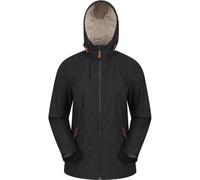 Mountain Warehouse Mountain Warehouse Black Iona Womens Water Resistant Softshell Jacket