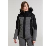 Mountain Warehouse Mountain Warehouse Black Pyrenees II Womens Water Resistant Padded Snow Ski Jacket