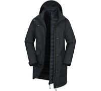 Mountain Warehouse Mountain Warehouse Black Rain On Womens 3 in 1 Waterproof Jacket