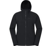 Mountain Warehouse Mountain Warehouse Black Retreat Water Resistant Packable Softshell Jacket