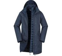 Mountain Warehouse Mountain Warehouse Blue Rain On Womens 3 in 1 Waterproof Jacket