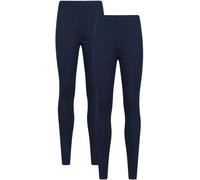 Mountain Warehouse Mountain Warehouse Blue Talus Womens Thermal Leggings 2 Pack