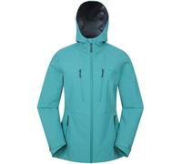 Mountain Warehouse Mountain Warehouse Blue Womens Rainstorm 2.5 Layer Waterproof Jacket