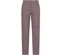 Mountain Warehouse Mountain Warehouse Brown Hiker Stretch Quick Drying Zip Off Trousers