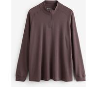 Mountain Warehouse Mountain Warehouse Brown Womens Merino Zip Neck Thermal Top
