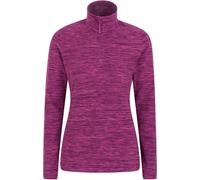 Mountain Warehouse Mountain Warehouse Dark Purple Womens Snowdon Melange Fleece
