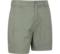Mountain Warehouse Mountain Warehouse Green Bayside 100% Cotton Womens Shorts Green EU 42 (UK 14)
