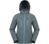 Mountain Warehouse Mountain Warehouse Green Womens Genesis Water Resistant Softshell Jacket