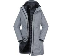 Mountain Warehouse Mountain Warehouse Grey Womens Alaskan 3-In-1 Waterproof Long Coat