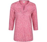 Mountain Warehouse Mountain Warehouse Pink Womens Petra Printed 3/4 Sleeve 100% Cotton Shirt Pink EU 44 (UK 16)