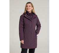 Mountain Warehouse Mountain Warehouse Purple Womens Alaskan 3-In-1 Waterproof Long Coat