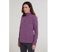 Mountain Warehouse Mountain Warehouse Purple Womens Snowdon Melange Fleece