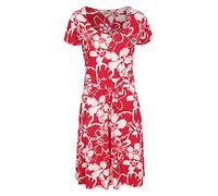 Mountain Warehouse Orchid a modelé la Robe UV des Femmes - Robe de la Plage UPF50, Robe légère d'été de Dames, Poches, Robe Durable de Jour - pour Le Ressort Rouge 42