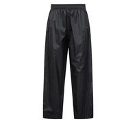 Mountain Warehouse Pakka Pantalon De Pluie pour Enfant - sur Pantalon Imperméable, sur Pantalon Riptop Léger Et Résistant, Vêtement De Pluie pour Garçon Et Fille Noir 13 Ans