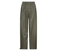 Mountain Warehouse Pakka Surpantalon de Pluie imperméable Homme - Pantalon étanche, séchage Rapide, Ouvertures Chevilles réglables - Printemps été